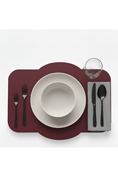 Grand Fine Art 2 Pieces Leather Rectangular American Service 33X44 cm Symmetrical Patterns Series 117