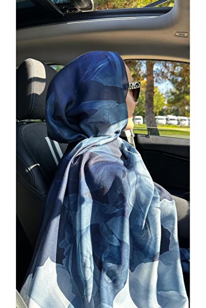 Modechic Collection Lotus Pattern Cotton Hijab Shawl