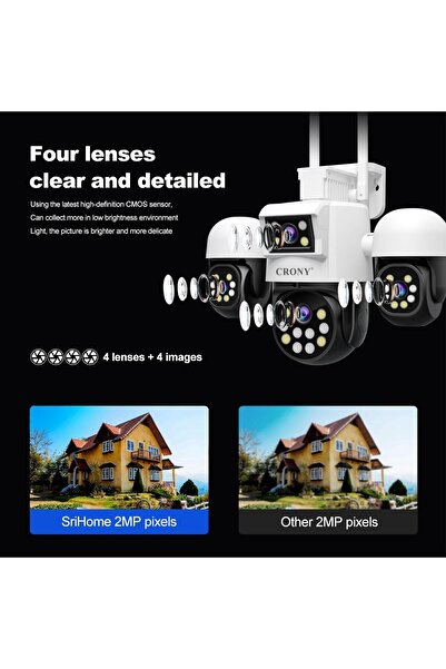 Generic كاميرا مراقبة خارجية كروني - SH069