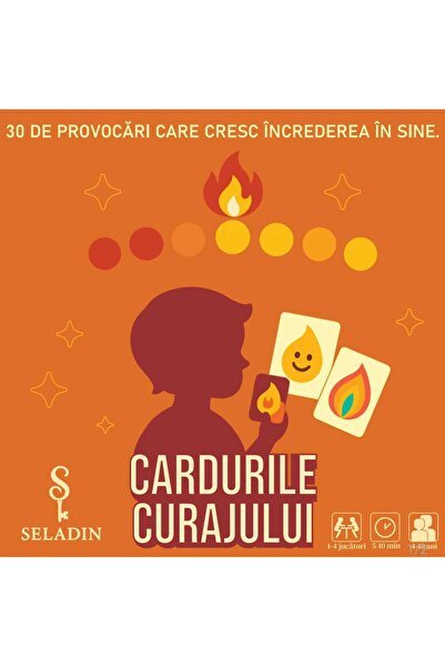 SELADIN CARDURILE CURAJULUI- joc educativ pentru copii pentru cresterea stime...