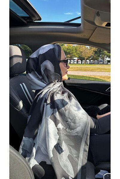 Modechic Collection Lotus Desen Pamuklu Tesettür Şal