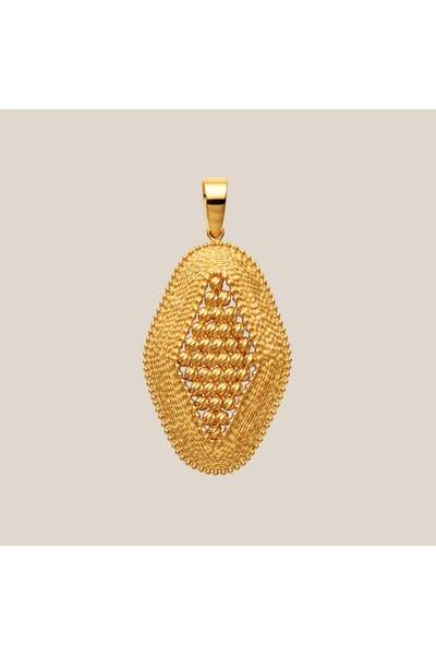 ALTINTAŞ KUYUMCULUK 22 Ayar Dorikalı Baklava Altın Kolye Ucu