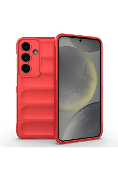 Xiaomi Wave 15 case, Microfiber, Anti-Shock Grip, TPU, Pure Red