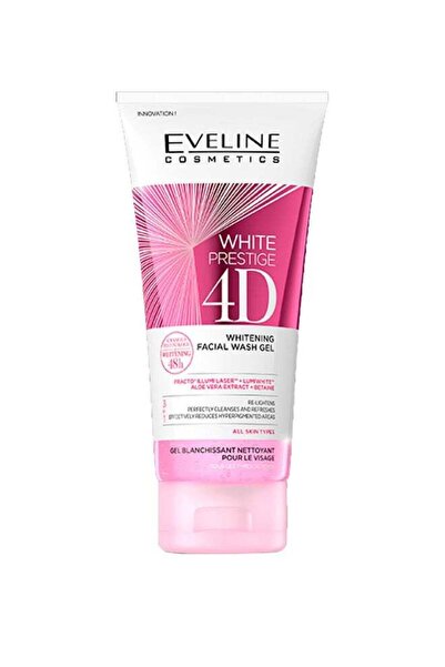 Eveline White Prestige 4D Whitening Facial Wash Gel 100ml