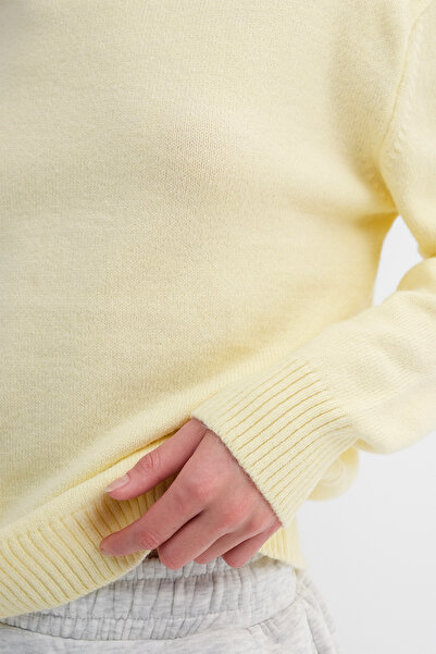 Addax Boat Neck Knitwear Sweater K3480