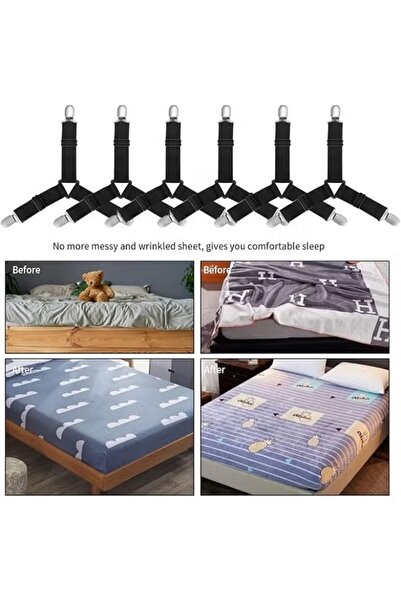 Generic Adjustable, triangular bed sheet fasteners