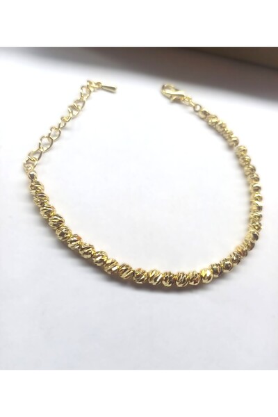 BEBİ BİJUTERİ سوار دوريكا نسائي ذهبي اللون 19-21 سم