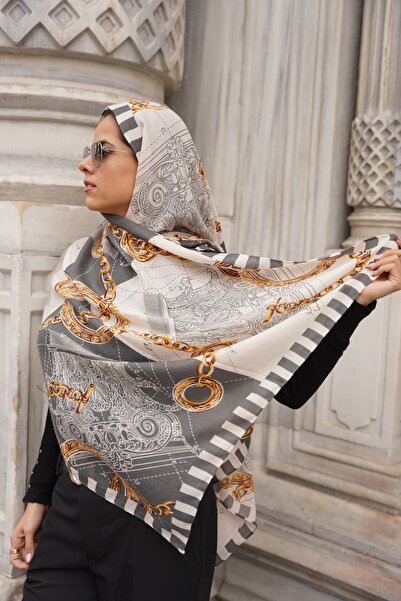 tomrisboutique Luxury Shawl Viscose Cotton Solf Fabric Hijab 4 Seasons Double...