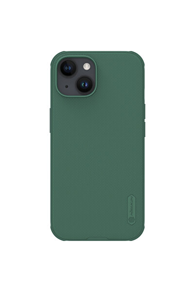 Apple Nillkin Case for iPhone 15 Plus, Mata Series, PVC, Dark Green