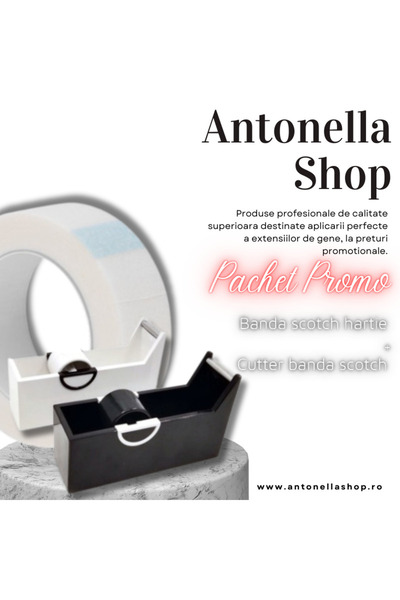 ANTONELLA Pachet Promo Banda Scotch Hartie +Cutter banda