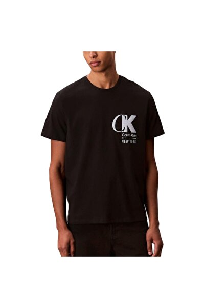 Calvin Klein Tricou SS 20S EU CK OVERLAP GRAPHIC TEE