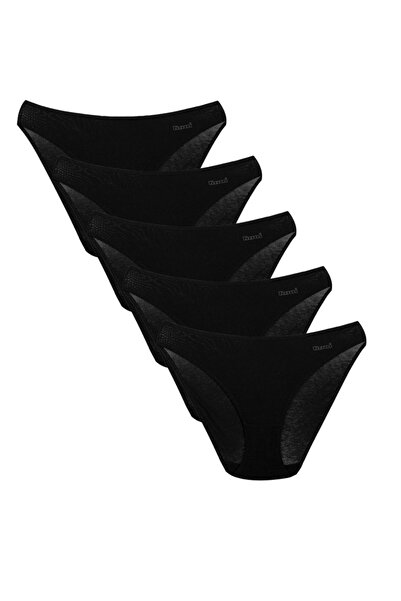 Kom Women'S, 47% Cotton, 47% Modal, 6% Elastane Basic 5-Piece Panties