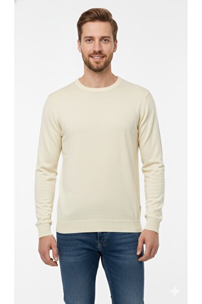 ModaPlaza Men's Crew Neck Sweater 6000