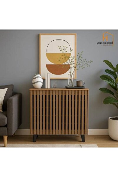 Al Saada Home خزانة أحذية ببابين 95x33x80 سم