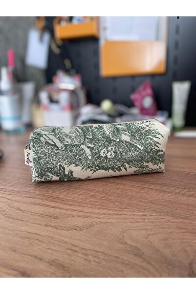 Fiorbag Vintage μοτίβο E χειροποίητη θήκη για στυλό με επένδυση με φερμουάρ