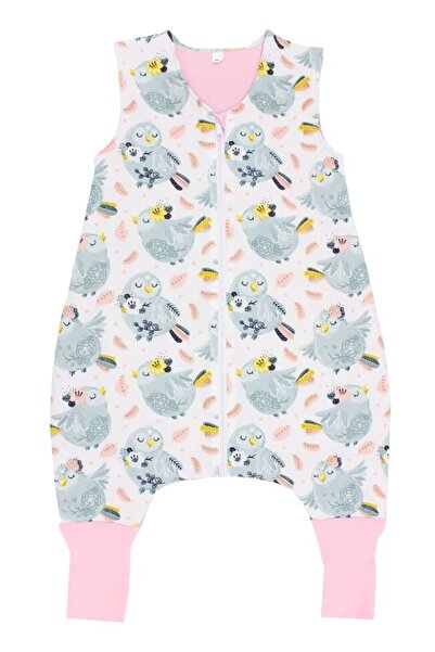 PRICHINDEL Sac de dormit de iarnă cu picioare, Bufi, multicolor