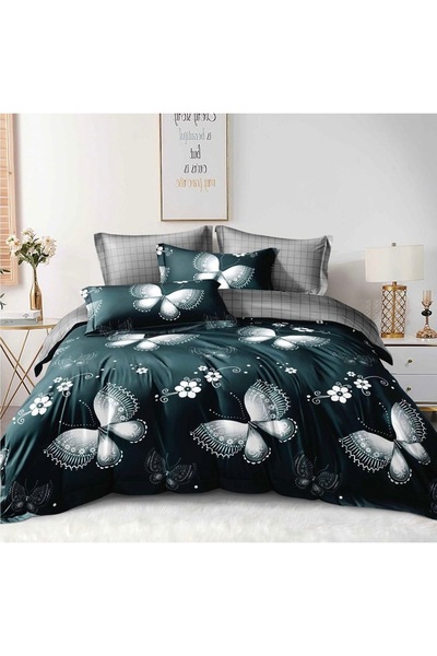 Talo 6-Piece Bed Linen with Elastic, Finet Thick Premium, 180x200 cm