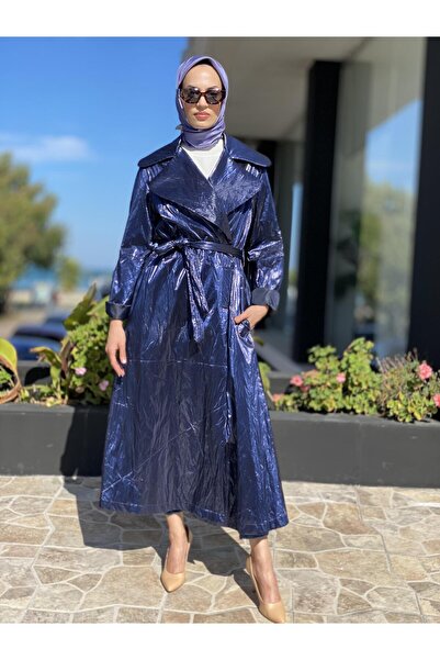 MissWhence Patent Leather Top Coat