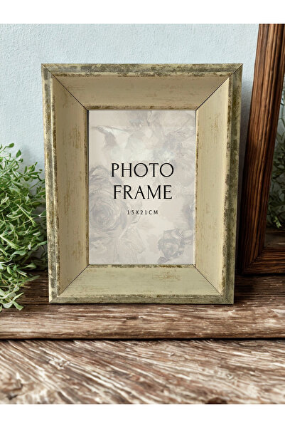 AYHİS DESIGN 15X21 Resim Çerçevesi, Mat Camlı ve Çerçeveli Duvar, Masa Üstü F...