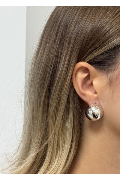KİLİGİSTANBUL Ultra Light Half-Sphere Earrings
