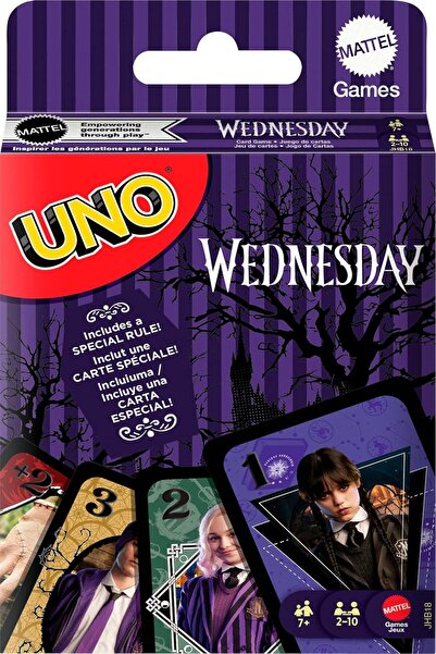 mattel لعبة بطاقات UNO الأربعاء JHB18 (7 سنوات فما فوق)