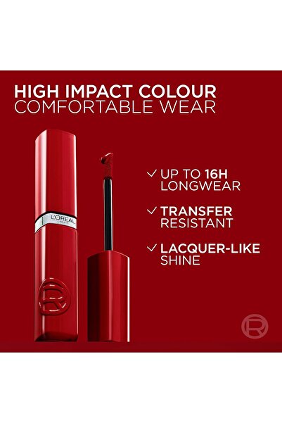 L'Oreal Paris Ruj lichid mat, rezistent la transfer Infaillible Matte Resistance 415 Red Bisou 5ml