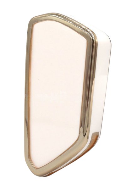 BİVİUM Vw Seat Cupra Golf 8 Caddy Leon Tiguan Formenter Caddy Polo Ateca Octavia Nano Key Case Cover Gold
