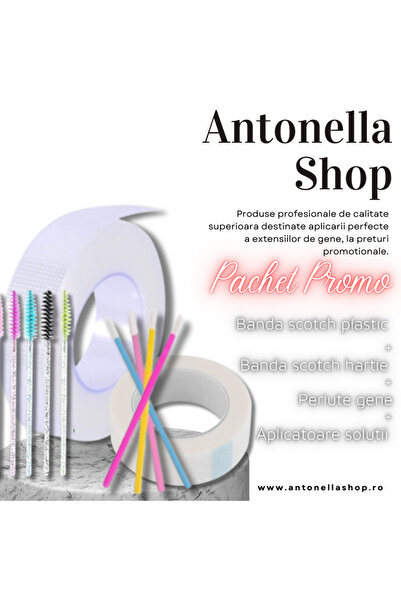 ANTONELLA Pachet Promo Scotch Plastic+Hartie+Periute+Aplicatoar