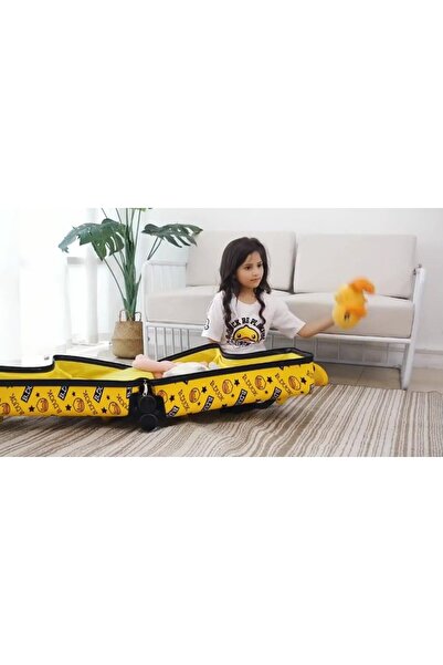 Generic Children Trolley Case Kids Ride-On Suitcase ABS 360° Silent Travel Bag