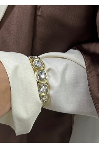 KİLİGİSTANBUL Elastic Bracelet with Large Stones