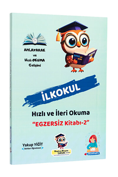 Baykuş Okuyan Çocuk Yayınları İlkokul Hızlı Okuma | Anlayarak Hızlı ve Dikkat...