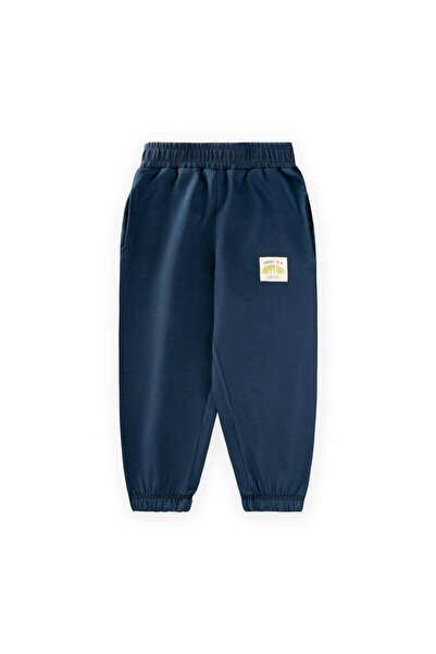 Cigit Jogger Tracksuit 8-12 Years Navy Blue