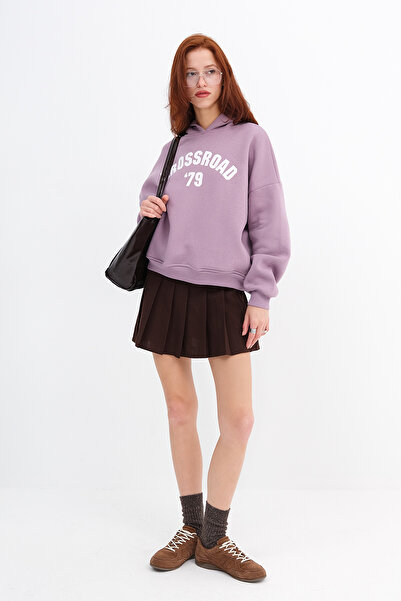 Addax Pleated Mini Skirt E1146