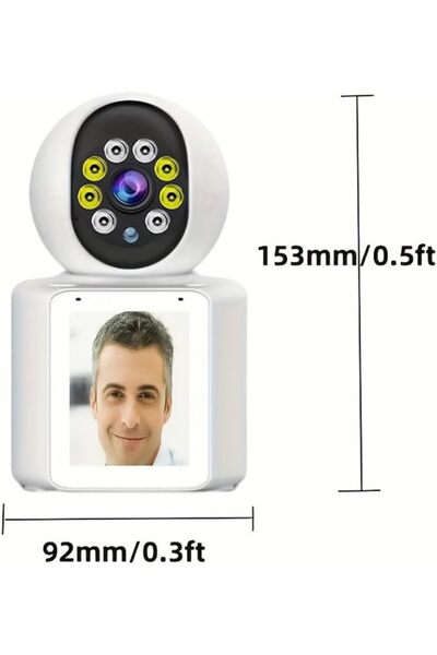 Generic CRONY IV-20 V360Pro 1080P WiFi HD Video Calling Baby Monitor