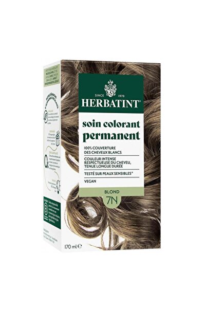 Herbatint Bitkisel Özlü Kalıcı Saç Boyası | Doğal Kumral (Blond 7N) 170 ml