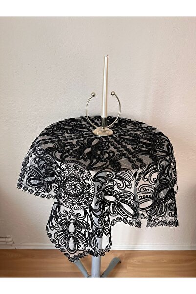 ZESA HOME Fiskos Tablecloth Tulle Laced Dowry Holder