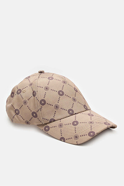REDTAG Women Brown Printed Cap
