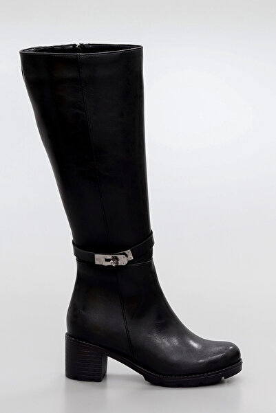 kajal ayakkabı Str745 Buckle Detailed Boots