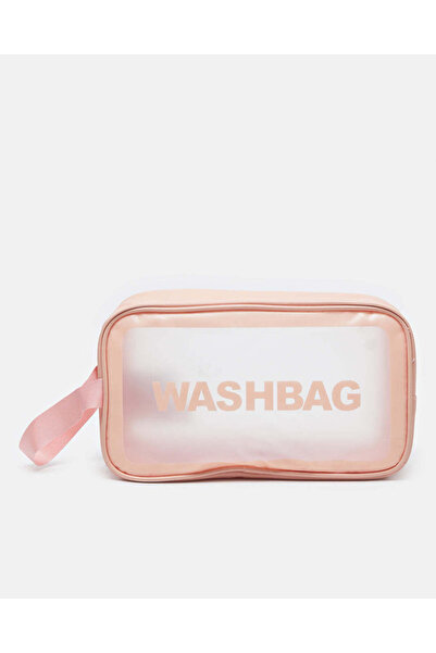 REDTAG Women Pink Wash Bag Cosmetic Pouch