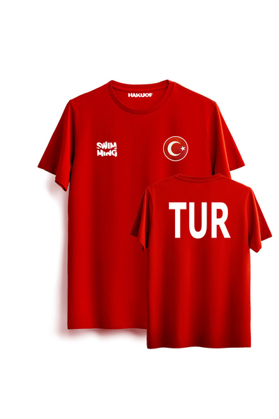hakuof Swimming Türkiye T-Shirt