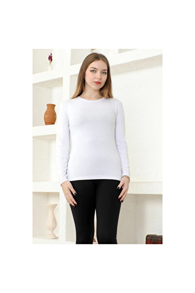 DoQuN Comfortable and Stylish Long Sleeve Crew Neck Lycra Viscose Combed Cott...