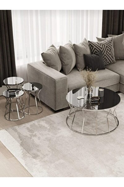 tandoganconsept Bronz Aynalı Gold Zigon TAKIMI