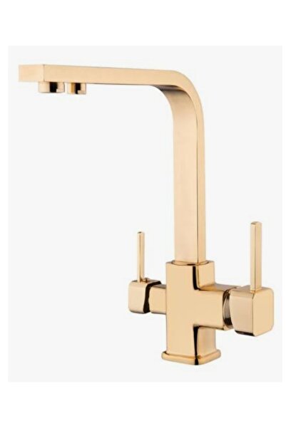 Flora Aritmali kare Gold mutfak bataryasi