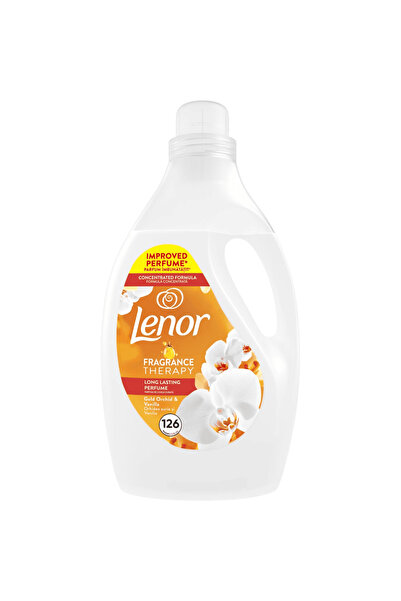 lenor Fragrance Therapy Gold Orchid & Vanilla fabric softener, warm and elegant fragrance, 126 washes...