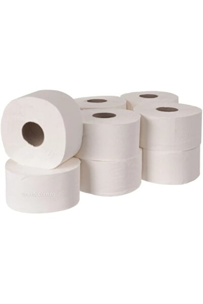 OEM Hârtie igienică profesională Jumbo albă, 250 g, 2 straturi, 12 buc/cutie