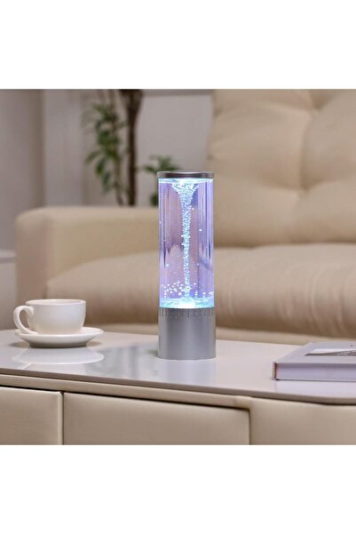 Generic LED Bubble Fish Lamp with Moving Fish & Water Effects -changing Children's Toy Lamp USB