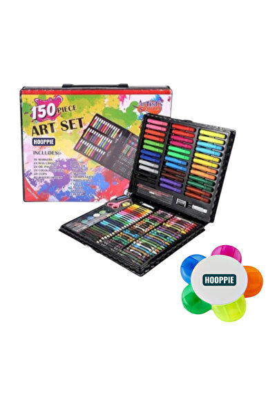 OEM Trusa desen,150 piese,creioane colorate/cerate/carioci/acuarele cu 1 Mini...