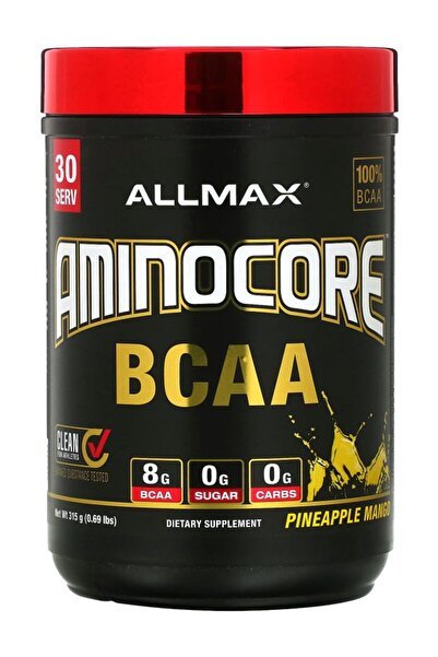 ALLMAX AMINOCORE™ BCAA أناناس مانجو 315 جم (0.69 رطل)