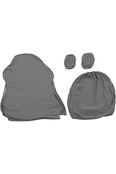 DEKD Computer Chair Cover, Pure Color Breathable Stretchy Soft Polyester Gami...