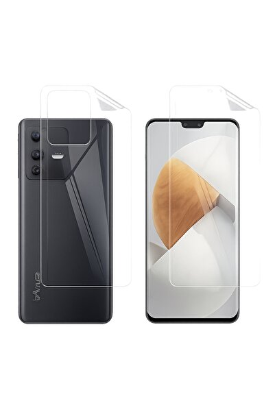 MSALIŞVERİŞ واقي شاشة وغطاء خلفي لهاتف آيفون 17 هيدروجيل نانو شفاف